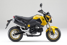 ホンダ グロム(マリゴールドイエロー)