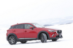 マツダ CX-3（スラローム試乗）