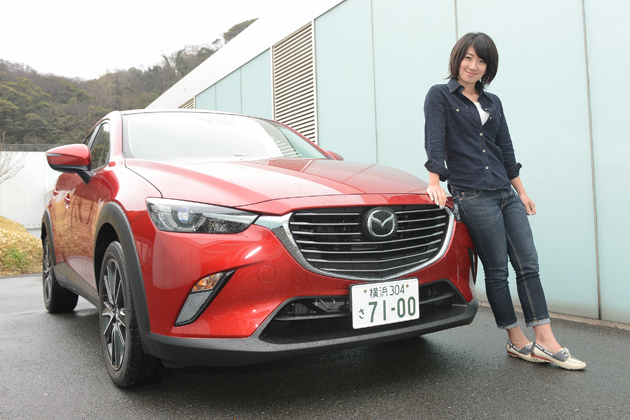 公道試乗 マツダ Cx 3 試乗レポート 藤島知子 5 5 徹底検証 15年新型車種ー試乗レポート Mota