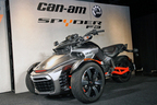 中村獅童も注文した3輪バイク「BRP Can-Am Spyder F3」発表会速報[2015/03/10・会場：LIQUIDROOM(東京都渋谷区)]