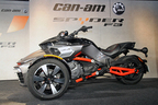 中村獅童も注文した3輪バイク「BRP Can-Am Spyder F3」発表会速報[2015/03/10・会場：LIQUIDROOM(東京都渋谷区)]