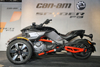 中村獅童も注文した3輪バイク「BRP Can-Am Spyder F3」発表会速報[2015/03/10・会場：LIQUIDROOM(東京都渋谷区)]