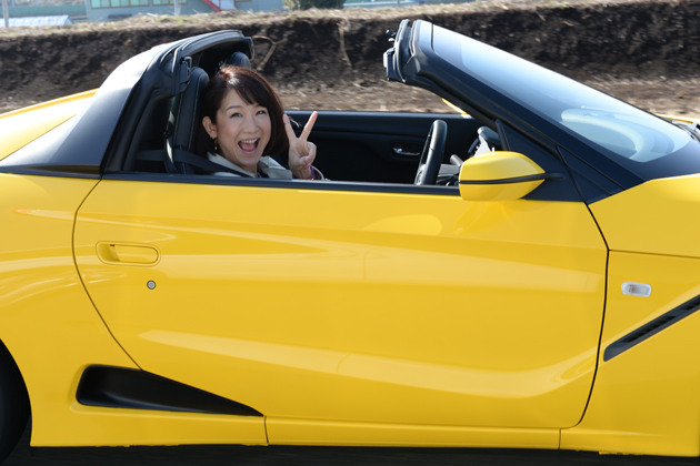ホンダ 軽オープン「S660」(プロトタイプ) 試乗レポート/今井優杏