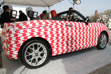 「ウタカツ!スーパーライブ2015」で初披露された「コペン 丸目モデル」