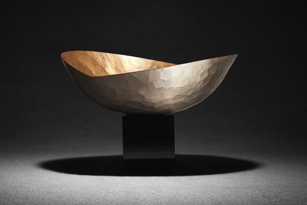 鎚起銅器「魂銅器（こどうき）」（玉川堂作）