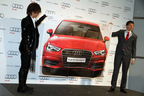 世界最大の折込広告にDAIGOもびっくり！ ～アウディギネス世界記録認定～[「Audi A3 実物大広告 ギネス認定イベント」(2015/04/16 Audi Forum Tokyo)]