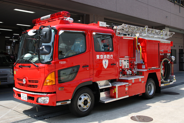 ポンプしゃ（しょうぼうしゃ）