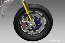 RC213V-S 前 タイヤ、ホイール図