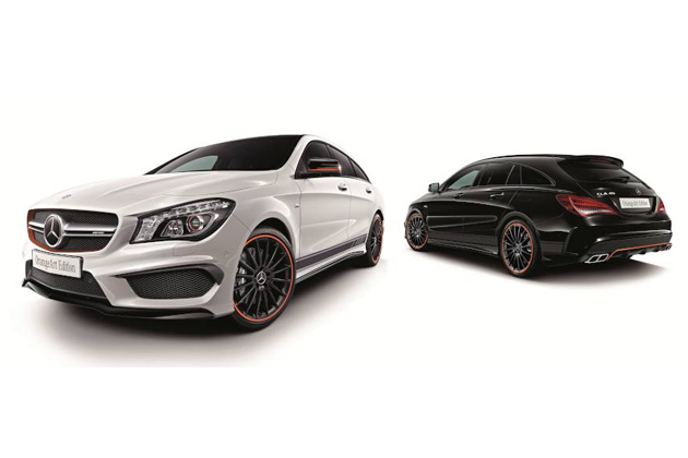 メルセデス・ベンツ CLAシューティングブレーク、特別仕様車「オレンジ