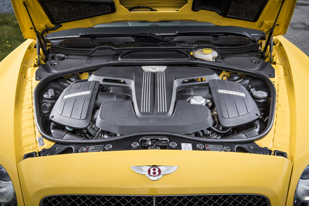 BENTLEY Continental GT V8S（Monaco Yellow）