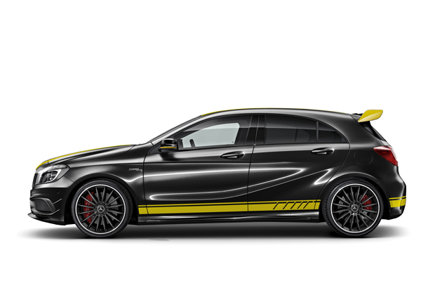 イエローのアクセントが斬新！「Mercedes-AMG A 45 4MATIC