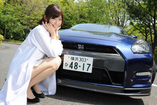 日産「GT-R」×美波千夏さん