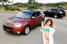 【女医CAR】渕脇レイナ×三菱 アウトランダー
