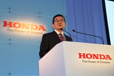 本田技研工業株式会社 代表取締役社長 社長執行役員 八郷隆弘氏