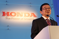 本田技研工業株式会社 代表取締役社長 社長執行役員 八郷隆弘氏