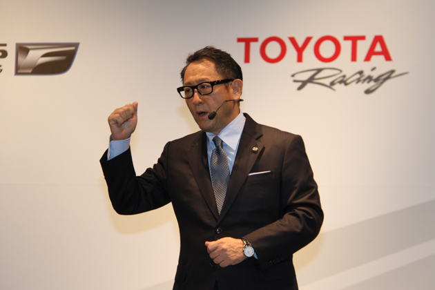 トヨタ自動車 豊田章男 代表取締役社長