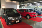 日産九州工場 生産累計1,500万台達成 オフライン式の模様