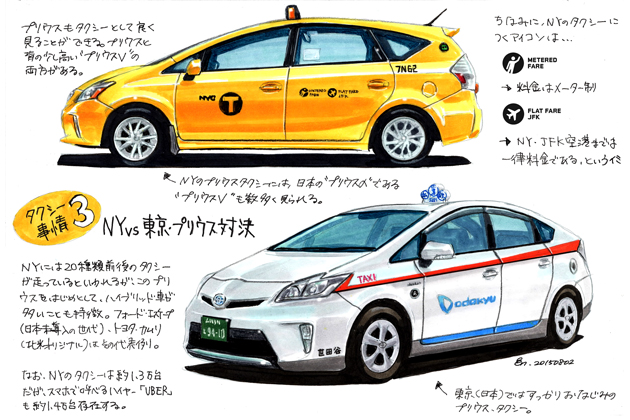 はたらくクルマ ニューヨークと東京の最新タクシー事情 遠藤イヅル 3 3 はたらくクルマ Mota