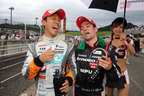 【ドライバー】石浦 宏明 ＆ジョアオ・パオロ・デ・オリベイラ ／SUPER FORMULA 2015年 第４戦 もてぎ