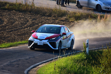 WRCドイツラリーで走った燃料電池車『ミライ』