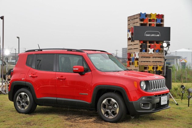 乗る前から楽しそう！／新型コンパクトSUV「JEEP Renegade(ジープ レネゲード)」発表会レポート