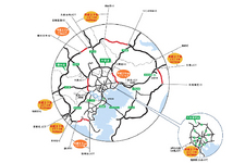 国土交通省が発表している3環状道路の開通予定