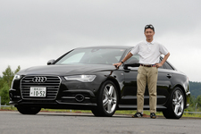 アウディ 新型A6と桂伸一氏