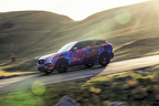 ジャガー 新型「F-PACE」走行テストの模様