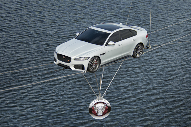 錦織圭、軽量・スポーティな新型XFを ”エア・ジャガー”と命名／新型「ジャガー XF」発表会レポート[2015年09月25日(金)：アークヒルズ カラヤン広場(東京都港区赤坂)]