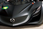 2008年に披露された3ロータリー搭載のコンセプトモデル「マツダ風籟（ふうらい）/MazdaFURAI」