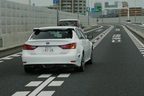 トヨタの自動運転実験の様子（高速道路）