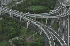 トヨタの自動運転実験の様子（高速道路）