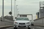 トヨタの自動運転実験の様子（高速道路）
