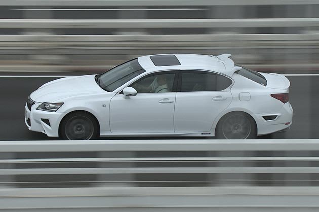 トヨタの自動運転実験の様子(高速道路)