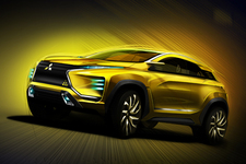 三菱自、自動運転も可能な次世代コンパクトEV「MITSUBISHI eX Concept」世界初披露