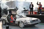 『バック・トゥ・ザ・フューチャー』誕生30周年 「FUKU-FUKU×BTTF GO！ デロリアン走行プロジェクト」