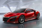 デトロイトモーターショー2015で初公開された新型NSX