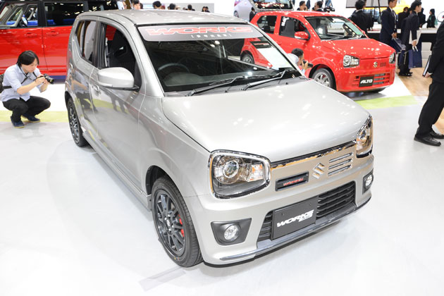 軽最強カリカリスポーツ スズキ アルトワークス がいよいよ登場 Tms15 東京モーターショー15 Mota 軽最強カリカリスポーツ スズキ アルトワークス がいよいよ登場 Tms15 東京モーターショー15 Mota