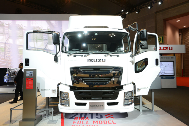 【東京モーターショー限定】 いすゞ 1/43 ISUZU GIGA 2015 ミニカーショップグローバル - 1/43 東京モーターショー2015特注