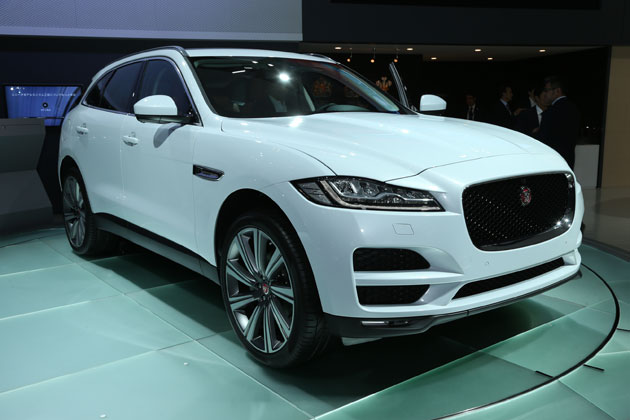 ジャガー初のクロスオーバーSUV、日本初登場「Jaguar F-Pace(エフ・ペース)」【TMS2015】