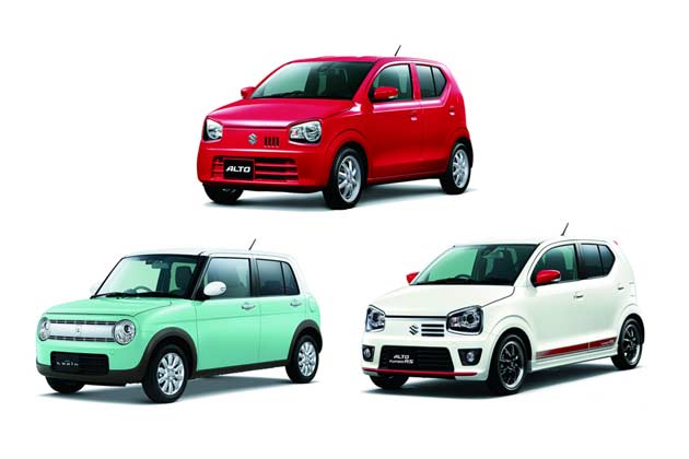 スズキ「アルト/アルト ターボRS/アルト ラパン」