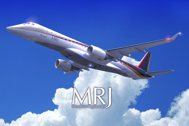 ブリヂストン、初飛行の「MRJ」に航空機用タイヤを提供|【業界