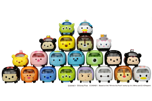 トミカ ディズニーモータース ツムツム ツムトップ＆ツム 18種セット