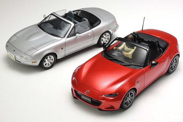 タミヤ、マツダ 新型ロードスター（ND）の1／24スケールモデルを