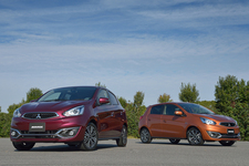 三菱 新型ミラージュ（2015年マイナーチェンジモデル）