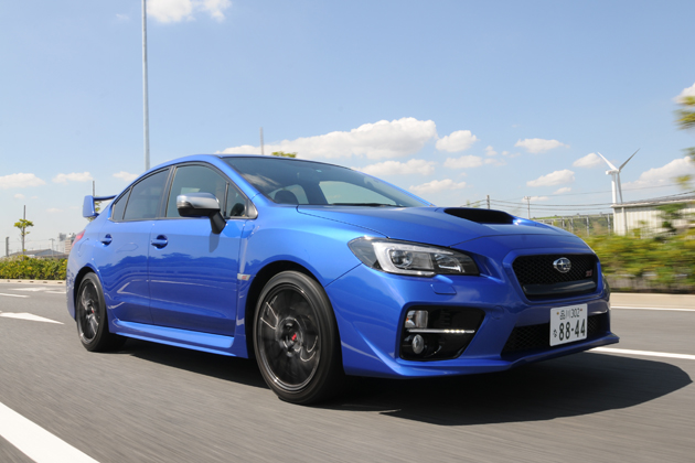 スバル WRX STI　ボディカラー：WRブルー・パール