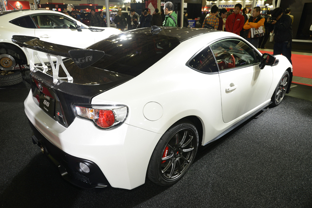 画像は、東京オートサロン2015(2015年1月9日)に出展されていた「GRMN86」の プロトタイプ