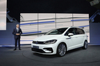 VW 新型トゥーラン（画像はジュネーブモーターショー2015）