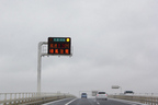 スズキ ソリオハイブリッド 高速道路での燃費テストの様子