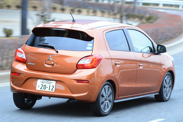 三菱 新型ミラージュ G [ボディカラー：サンライズオレンジメタリック]